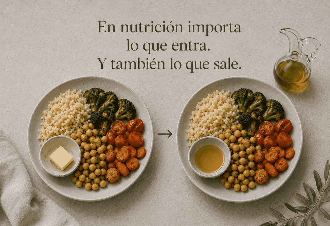 El principio de sustitución: ningún alimento actúa en el vacío